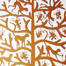 Monkey Puzzle 50cmx68cm papercut by Ian Penney